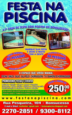 Festa na Piscina